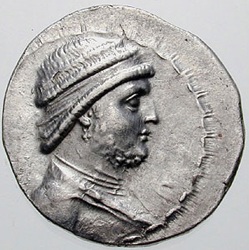 Mithridates II  King of Parthia reigned ca 123-88 BCE Parthia   CNG